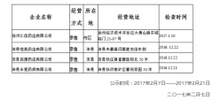 徐州市药品经营（零售）企业GSP认证公示（第262号）