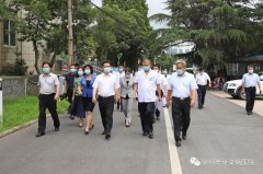 徐州市委常委、常务副市长王剑锋到市传染病医院检查疫情防控工作