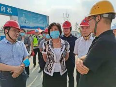 李燕副市长现场检查徐州市中医院新院项目建设进度和安全生产