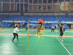 徐州市血液中心派队参加全省采供血机构羽毛球比赛