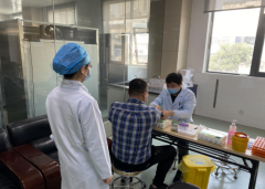 徐州市血液中心开展2021年度职工传染病指标检测工作